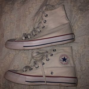 White High Top Convers